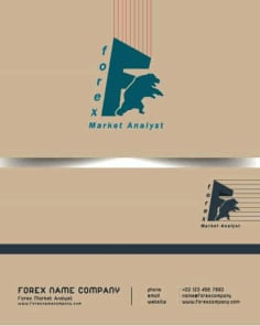 Business Card Template Dynamic Visiting Card Design Vector File
