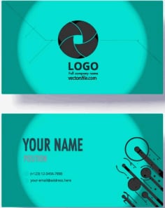 Business Card Template Free Vector File