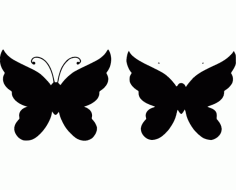 Butterfly 27 Free DXF Vectors File