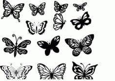 Butterfly Set Free CDR Vectors File