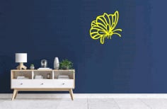 Butterfly Wall Decor Free CDR Ai Vector File
