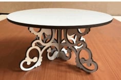 Cake Stand CNC Laser Cutting Free CDR File