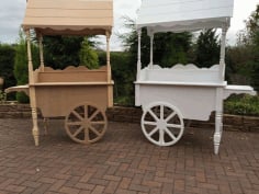 Candy Cart Sweet Wedding Market Display Trolley Florist CDR File