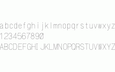 Capital and Small Alphabet DXF Vectors File