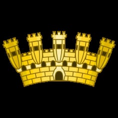 Castle Crown SVG File