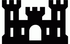 Castle Free DXF Vectors File