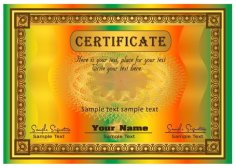 Certificate and Diploma Templates Free Vector