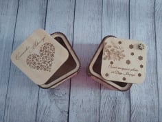 Christmas Eve Box Laser Cut CDR File