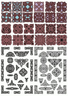 Classic Design Mandala Patterns CDR File
