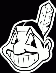 Cleveland Indians Logo Free Vector DXF File