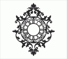 Clock Collection Free Cdr File For Laser Cutting Design 04 Free Vector CDR File