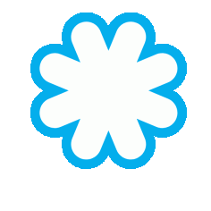Cloud Snowflake SVG File