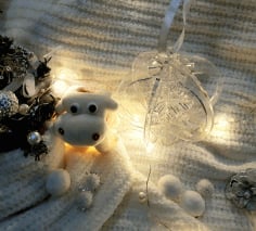 CNC Laser Cut 3D Wood Christmas Tree Snowflake Ball Ornament 3mm Free CDR File