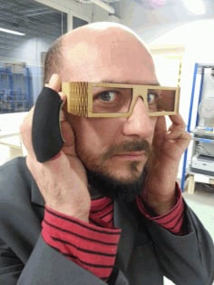 CNC Laser Cut Bend Glasses Free DXF File