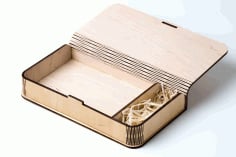 CNC Laser Cut Design Wooden Box CDR File