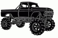 Cnc Laser Cut Vehicle Free Vector DXF File