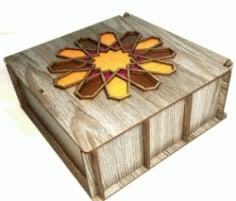 CNC Laser Cut Wooden Boxes Gifts CDR File