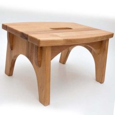 CNC Router Wooden Stool Sample Wooden Furniture Free DXF File