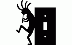 Cocapelli Lightswitch Free DXF Vectors File