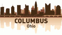 Columbus Skyline Free CDR Vectors File