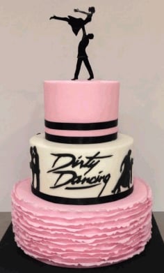 Dancing Couple Wedding Cake Topper Design DXF File