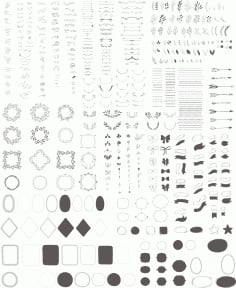 Decoration Toolkit Pack CDR File