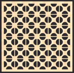 Decorative MDF Screen Pattern Free Vector CDR File