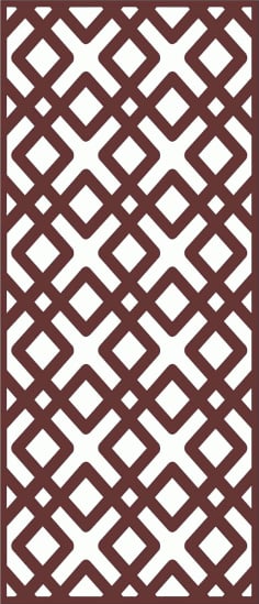 Decorative Privacy Screen Indoor Panels Room Divider Seamless Design Pattern Free Vector