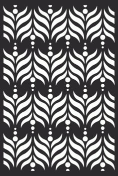 Decorative Screen Grille Panel Pattern Free Vector CDR File