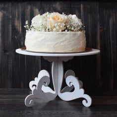 Decorative Wedding Cake Stand Free CDR File