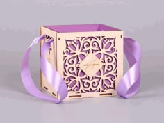 Decorative Wedding Gift Box CDR File