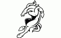 Denver Broncos Logo Free Download Vectors CDR File