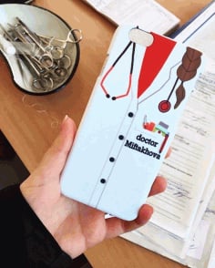 Doctor Phone Cover Printing Design Free CDR File
