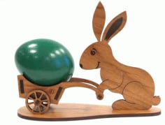 Easter Bunny Rabbit Laser Cut Plans Free CDR Vectors File