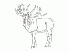 Elk DXF File