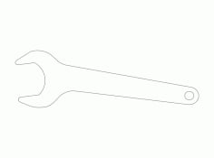 Er16 Wrench Free DXF Vectors File
