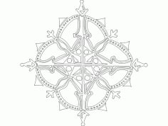 Festive Things Design 12 Free Download DXF File
