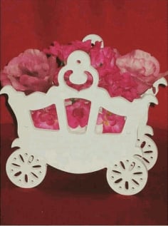 Flower Carriage CDR File