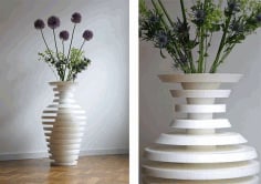 Flower Vase Free Vector CDR File