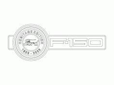 Ford Heritage Vector DXF File