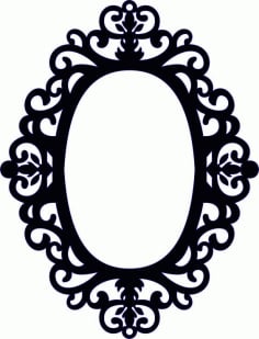 Frames for Mirrors Free DXF Vectors File