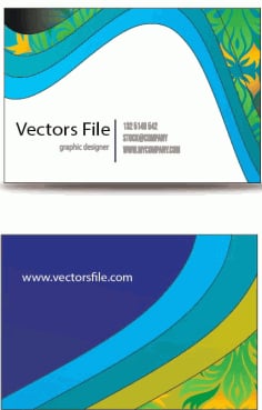 Free Corporate Business Card Templates Vector File