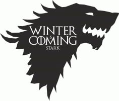 Game Of Thrones Stark Vector free CDR Vectors File