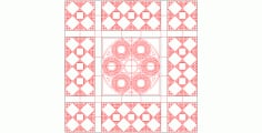 Geometrical Pattern Free DWG File