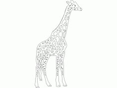Girafa Free DXF Vectors File