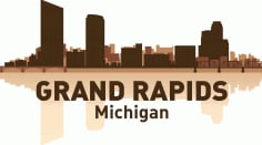 Grand Rapids Skyline Free CDR Vectors File