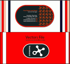 Grunge and Urban Business Card Vector File