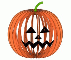 Halloween Horror Pumpkin CDR File