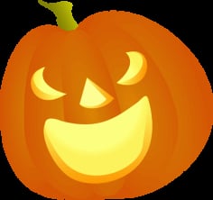 Halloween Pumpkin Smile Vector SVG File