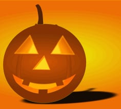 Halloween Pumpkin Vector SVG File